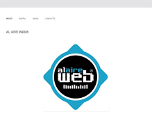 Tablet Screenshot of alaireweb.com